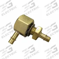MEM-CO Barbed Fitting Elbow: 5/32 in ID x 5/32 in ID Size, Barbed x Barbed, Brass, Bulkhead (MPN 1/4BK3-1/2-L3-1/2). Key specifications — Brand: MEM-CO.