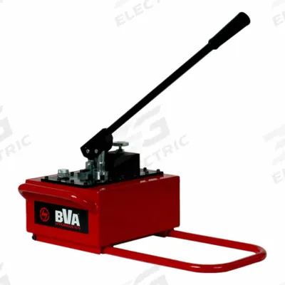 BVA HYDRAULICS Hydraulic Hand Pump: 2 Stages, Single Acting, 290 psi Max. Pressure 1st Stage - Hand Pumps for Hydraulic Fluids