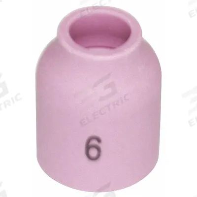 AMERICAN TORCH TIP Nozzle: Alumina, No. 4, Std, 53N58 - Gas Lens Nozzles