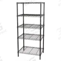 APPROVED VENDOR Wire Shelving Unit: Starter, 36 in x 18 in, 74 in Overall Ht, 5 Shelves, Dry/Wet (MPN 32V414). Key specifications — Recommended Environments: Wet; Color: Black; Finish: Powder Coated; Material: Steel; Brand: APPROVED VENDOR.