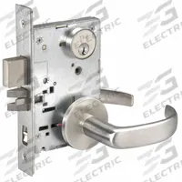 ASSA ABLOY ACCENTRA Door Lockset: Office Lever Locksets, Chrome, ADA Compliant, LFIC (MPN PBR8867FL x 626 x YMS). Key specifications — attr1024149: Not Ligature-Resistant; attr1011488: ASSA ABLOY ACCENTRA; attr1024446: F12; attr1011524: No Message; attr1011506: Pacific Beach; attr1011485: Yes; attr1059461: Satin Chromium-Plated.