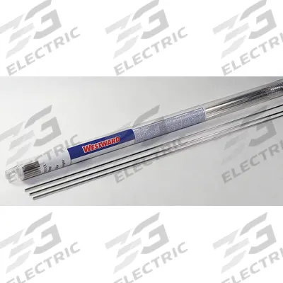 WESTWARD Welding Rod: Magnesium, ERAZ92A, 1/8 in x 36 in - ERAZ92A TIG Welding Rods