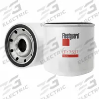 FLEETGUARD Automotive Oil Filter: 5 1/2 in Overall Ht, 10 in Overall Lg, 14 13/16 in Overall Wd, Oil (MPN LF17537). Key specifications — Brand: FLEETGUARD; Compatible Vehicle Make: Chevrolet.