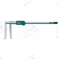 INSIZE Inside Groove Digital Caliper: 1.1800 in to 12 in /25 mm to 300 mm, Cabled, Inside Groove (MPN 1178-300). Key specifications — attr1184461: +/-0.0020 in; attr1184462: 0.0005 in/0.01 mm; attr1184471: Inside; attr1184472: Inside Groove; attr1184496: INSIZE.