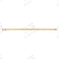 WESTCOTT Ruler: 10425, 3 ft, 0.23 in Thick, Clear, Black, Rigid, Printed Graduation Mark, Matte, SAE. Key specifications — attr934745: WESTCOTT; attr944509: Clear; attr939993: Decimal; attr986193: Printed.