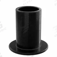 OILITE Flanged Sleeve Bearing: Vespel SP-21, 1/4 in Bore, 5/16 in OD, 1/2 in Overall Lg, Black (MPN VSPF-0405-04B). Key specifications — Brand: OILITE; Color: Black.