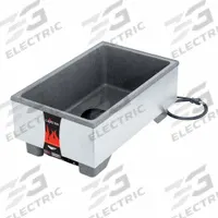 Food Rethermalizer: 14 qt Capacity, 1,400 W Watt, Black/Silver, 9 in Overall Ht, 72023. Key specifications — Brand: VOLLRATH; Color: Black/Silver; Manufacturer Part Number: 72023; Voltage: 120V AC.