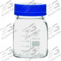 UNITED SCIENTIFIC SUPPLIES INC Media/Storage Bottle: 2 L, Screw-On, GL-80, 258 mm, Colorless (MPN BSWM500). Key specifications — Closure Type: Screw-On; Mouth Size: Wide; Screw Closure Size: GL-80; Brand: UNITED SCIENTIFIC SUPPLIES INC; Body Color: Colorless.