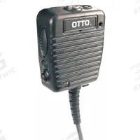 OTTO Speaker Microphone: Fits Icom, For F30G/F50 Series, 2.5 mm_3.5 mm Jack, Push To Talk, IP68 (MPN V2-S2CM11111). Key specifications — Compatible Radio Series: F30G; Color: Black; Brand: OTTO; Manufacturer Part Number: V2-S2CM11111; Push To Talk: Yes.