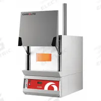 CARBOLITE Ashing Furnace: Gravity, 0.35 cu ft Capacity, 1,100°C Max Temp, 4,000 W Watt, +/-5°C (MPN AAF1107-230SN). Key specifications — Voltage: 240V AC; Brand: CARBOLITE; Temperature Uniformity: +/-5°C.