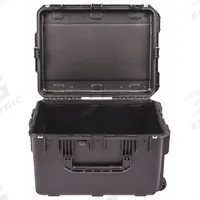 SKB Protective Case: 17 1/2 in x 29 1/8 in x 12 in Inside, Pick and Pluck, Black, 2 Wheels, 25 lb Wt (MPN 3i-2617-12BC). Key specifications — Handle Style: Folding; Brand: SKB; Case Closure Type: Latches.