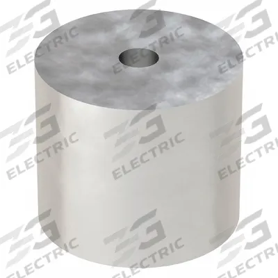 APPROVED VENDOR Spacer: 1/2 in Screw Size, 1/2 in Overall Lg, Round, Aluminum, Plain - Aluminum Spacers