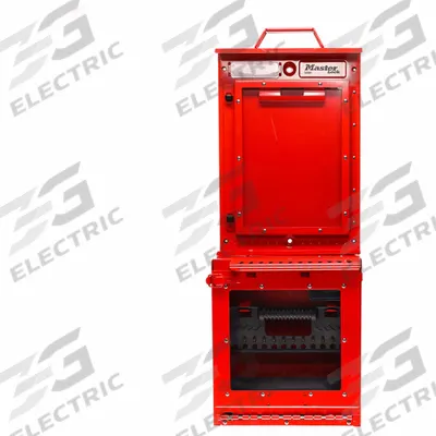 MASTER LOCK Lockout Station: 5 Components Included, Permit Station, No Padlocks - Unfilled Lockout Stations