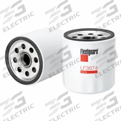 FLEETGUARD Automotive Oil Filter: B1405, LF3874, 4 in Overall Ht, 4 in Overall Lg - Spin-On Oil Filters
