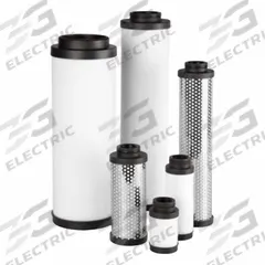 PARKER Coalescing Element: Coalescing, 1 micron, Borosilicate Glass (MPN JE1000-C10). Key specifications — attr111561: JE1000-C10; attr132959: Borosilicate Glass.