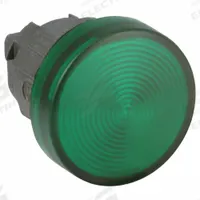 SCHNEIDER ELECTRIC Pilot Light Head: 22 mm Panel Mounting Hole Dia, Green, Fresnel, LED, XB4 Series (MPN ZB4BV033S). Key specifications — Brand: SCHNEIDER; Compatible Lamp Module Type: Universal LED Module; Compatible with Series: XB4.