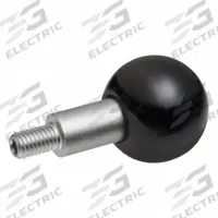 JW WINCO Revolving Ball Knobs: Ball, Plastic w/ SS Thread, 1/4"-20 Thread, 0.43 in Thread Lg (MPN 319.5-25-1/4X20-A). Key specifications — Brand: JW WINCO.