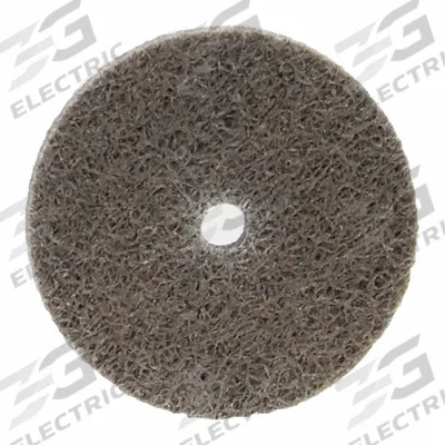 NORTON Bond Non Woven Wheel: 2 in Dia x 1/4 in W, 1/4 in Arbor Hole, Aluminum Oxide - Final Finishing Wheels for Carbon Steel & Soft Metals