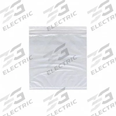 APPROVED VENDOR Reclosable Bag: 6 mil Thick, 24 in Wd, 24 in Lg, Hang Hole Not Included - Single-Zip Reclosable Poly Bags