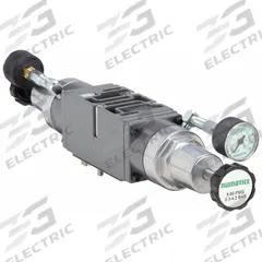 NUMATICS Sandwich Dual Air Regulator: 230 cfm Max Flow Rate, 5 psi to 60 psi, 115°F Max Op Temp (MPN 554RD400JP00000)