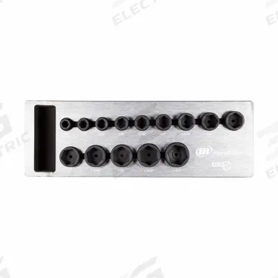 INGERSOLL RAND Impact Socket Set: Small Set (0-50 pieces) Set Size, 14 Pieces, (14) 6-Point - Insider & DXS Socket Sets