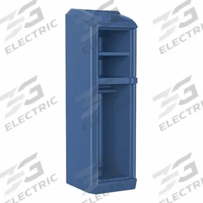 CORTECH Locker: Midnight Blue, 78 1/2 in Overall Ht, 26 in Overall Wd, 26 in Overall Dp - Lockers