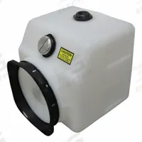 STONE Reservoir Tank: 1 gal Reservoir Capacity, Square, Plastic, 170 mm Overall Lg (MPN KR50). Key specifications — attr98857: STONE; attr96446: Square; attr97965: KR50; attr96451: Plastic; attr99076: Tank Kit.