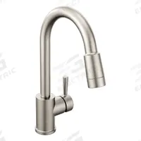 CFG Gooseneck Pull Out Kitchen Faucet: Edgestone, Brass, Single-Post, Deck, 1 Mounting Holes, Metal (MPN 46201CSL). Key specifications — Series: Edgestone; Brand: CFG.