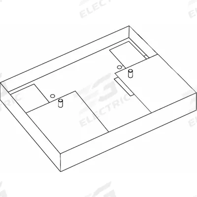 LUTRON Ballast Accessory: Ballast Adapter Plate - Ballast Accessories