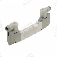 SMC Single Solenoid Air Valve, 3 Position: SY5440-5DZ, Solenoid Valve, SY