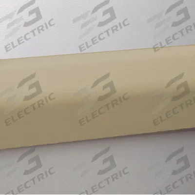 PAWLING Wall Guard: WG-30, PVC, Tan, 4 1/8 in Overall Ht - PVC Crash Rails & Bumper Guards