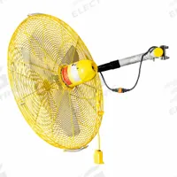 JAN FAN Mounted Fan: 20 in Blade Dia, 115 V, 1/4 hp Motor HP, Ceiling/Floor/Wall Mount, Bracket (MPN JF-CCM20-DCS-Y). Key specifications — Brand: JAN FAN; Voltage: 115 V; Number of Speeds: 2; Fan Mounting Location: Ceiling; Oscillation: Non-Oscillating; Mounting Type: Bracket.