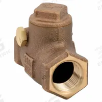 MILWAUKEE VALVE Low Lead Swing Check Valve: Swing, Inline Valve Body, 1/2 in Pipe Size, FNPT x FNPT (MPN UP509-1/2). Key specifications — Brand: MILWAUKEE VALVE.