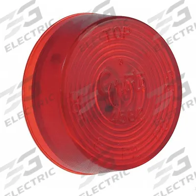 GROTE Clearance Marker Lamp: Clearance Light, Incandescent, Round, Red - Clearance Lights