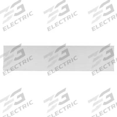 IVES Door Kick Plate: 34 in Wd, 10 in Ht - Standard Door Kick Plates
