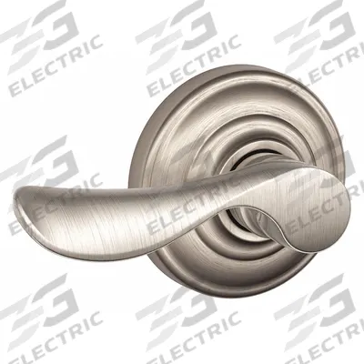SCHLAGE Door Lockset: Passage Lever Locksets, Nickel