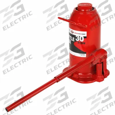 AMERICAN FORGE & FOUNDRY Bottle Jack: Steel, Mechanical, 30 ton Load Capacity - High-Clearance Bottle Jacks