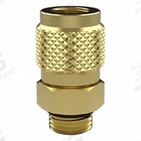 FIELDPIECE Service Port Fitting: Connection 1/4 in (MPN RVC4). Key specifications — Includes: (5) O-Rings; Product Type: Port Fitting; Brand: FIELDPIECE; Compatible Manufacturer Model Number: VC1; Manufacturer Part Number: RVC4; Material: Brass.