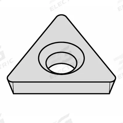 WIDIA Triangle Turning Insert: TD6P05 - Triangle (T) Indexable Turning Inserts