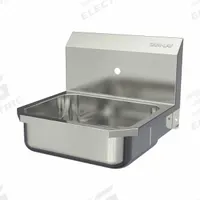 SANI-LAV Wash Station: 1 Stations, 5 in Bowl Dp, 14 in Bowl Lg, 11 in Bowl Wd, Faucet Not Included (MPN 6050). Key specifications — Includes Side Splash: Side Splash Not Included; Brand: SANI-LAV.