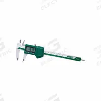INSIZE Digital Caliper: 0 in to 6 in /0 mm to 150 mm, IP67, +/- 0.0012 in Accuracy, Stainless Steel (MPN 1118-150R). Key specifications — attr1185476: INSIZE; attr1185436: Certificate of Inspection with NIST Traceability; attr1185475: IP67; attr1185429: +/- 0.0012 in; attr1185430: 0.0005 in/0.01 mm; attr1220488: Not Included.