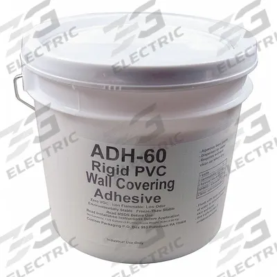 PAWLING Construction Adhesive: ADH-60, 1 gal, Pail, White - Panel & Drywall Construction Adhesives