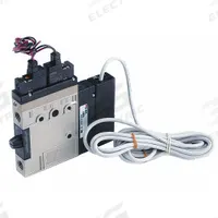 SMC Vacuum Ejector: 40 lpm, 1/8 in NPT, 1/8 in NPT, 72 psi Max Supply Pressure, 1 PNP Output (MPN ZM131HT-K5L-E55L). Key specifications — attr950091: Needle Flow Control Valve; attr123938: ZM131HT-K5L-E55L; attr123959: 2 NC Supply and Release; attr123962: 1 PNP Output.