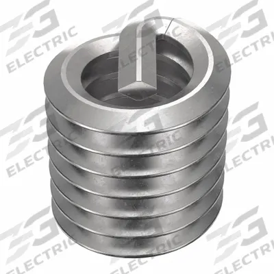HELI-COIL Helical Insert: Tanged Tang Style, Free-Running, #12-24 Thread Size, Plain - Free-Running Tanged Helical Inserts