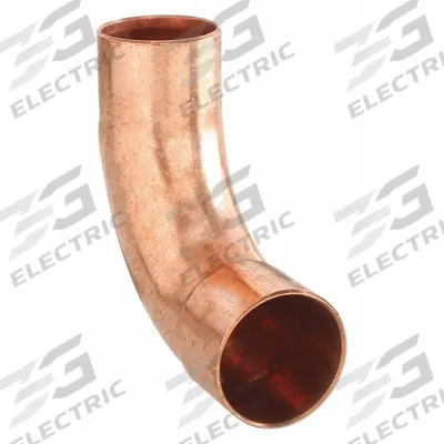 NIBCO Sweat Fitting Elbow: 1/4 in CTS x 1/4 in CTS, FTG x FTG, Wrot Copper (MPN U6072-1/4) - Wrot Copper Tube Fittings