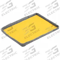 PIG Filter Berm Pad Liner: Fuel/Hydrocarbons/Oil, 19 1/2 in x 27 in, 4 Pads, Black/Yellow, 4 PK (MPN RFL900). Key specifications — Color: Yellow; Brand: PIG.