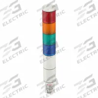 FEDERAL SIGNAL Tower Light Incandescent Assembly: 5 Tier, Amber/Blue/Clear/Green/Red, MSL4-120. Key specifications — Manufacturer Part Number: MSL4-120; Brand: FEDERAL SIGNAL; Operating Voltage: 120V AC; Light Tier Color: Clear.