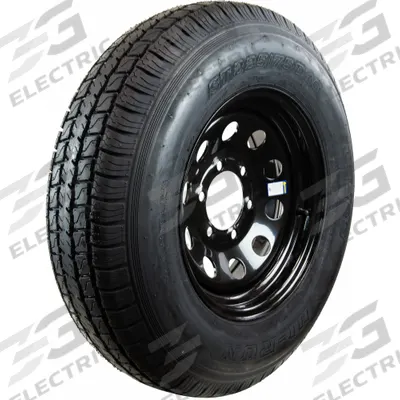 HI-RUN Tires and Wheels: Street Tire and Wheel Assembly, ST225/75D15 Tire Size - Street Tire & Wheel Assembly