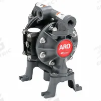 ARO Double Diaphragm Pump: Acetal Body, 1/2 in, NPT Connection, 15.2 gpm, 289 ft Max. Head (MPN PD05P-AES-DAA-B). Key specifications — Brand: ARO; Seat Material: Acetal; Check Valve Material: Santoprene.