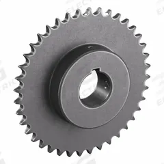 TRITAN Roller Chain Sprocket: 40, For 1/2 in Chain Pitch, 1 1/2 in Bore Dia, 40 Teeth, Steel (MPN 40BS40 X 1 1/2). Key specifications — Brand: TRITAN.